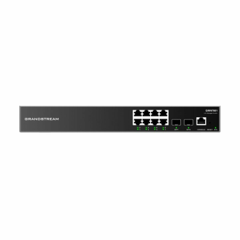 سويتش جراند استريم 8 بورت GWN7801P 8xGbE PoE 2xSFP 120 واط